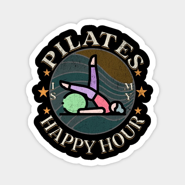 Pilates is my Happy Hour Magnet by HSH-Designing