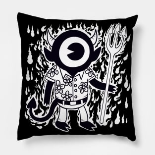 Vacation Demon Pillow