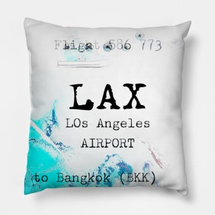Los Angeles minimal typewritten Pillow