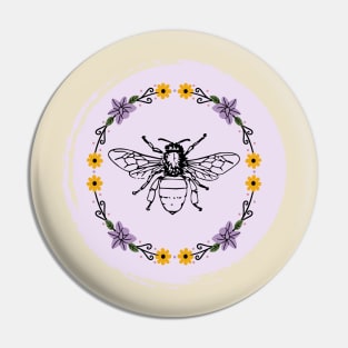 Pastel Bee Pin