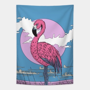 Pink Flamingo Tapestry