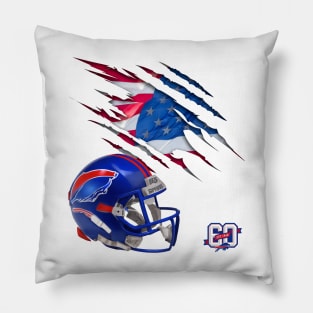 The Buffalo Bills, American football Lver's Tee Pillow