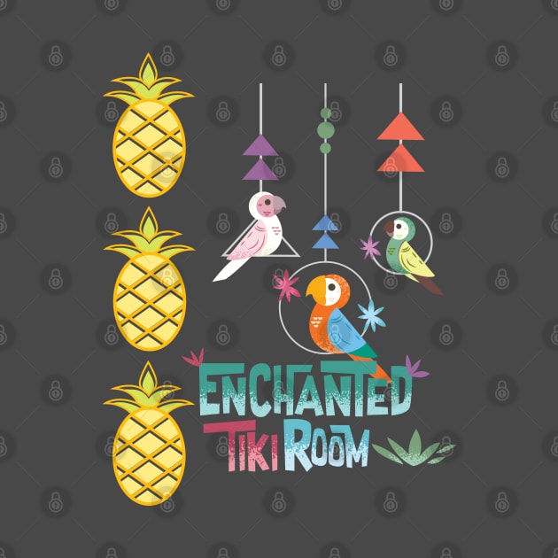 Enchanted Tiki Room by WereAllMadBoutique