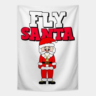 FLY Funny Santa Clause Tapestry