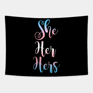 Trans Women  Pronouns Pride Month Trans Flag Transgender Tapestry