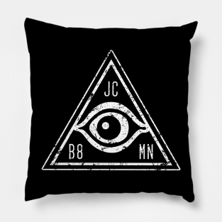 Logo Pillow - JC B8MN All-Seeing Eye Logo by JC B8MN
