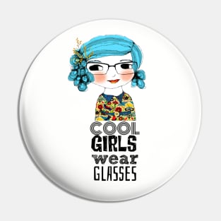 Cool Girls Wear Glasses -- Caroline Pin