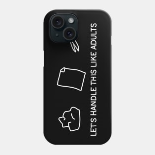 Rock paper scissors Phone Case