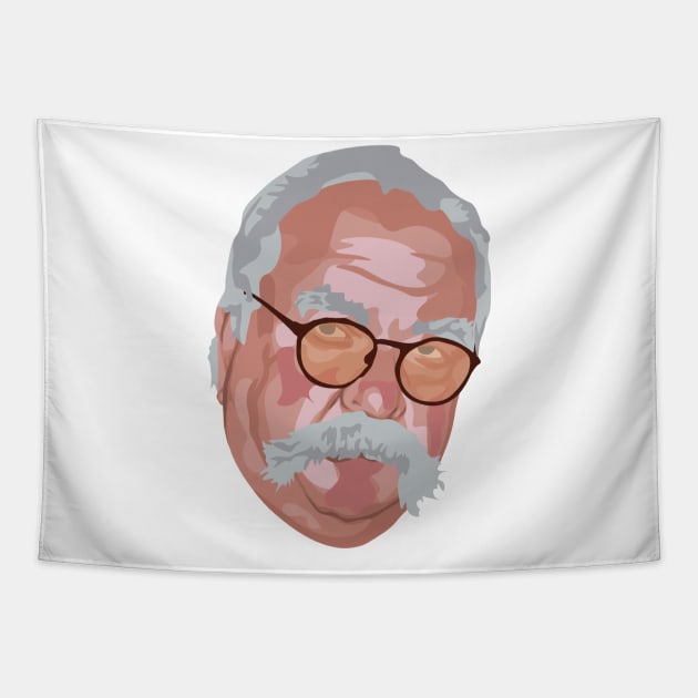 Wilford Brimley Tapestry by FutureSpaceDesigns