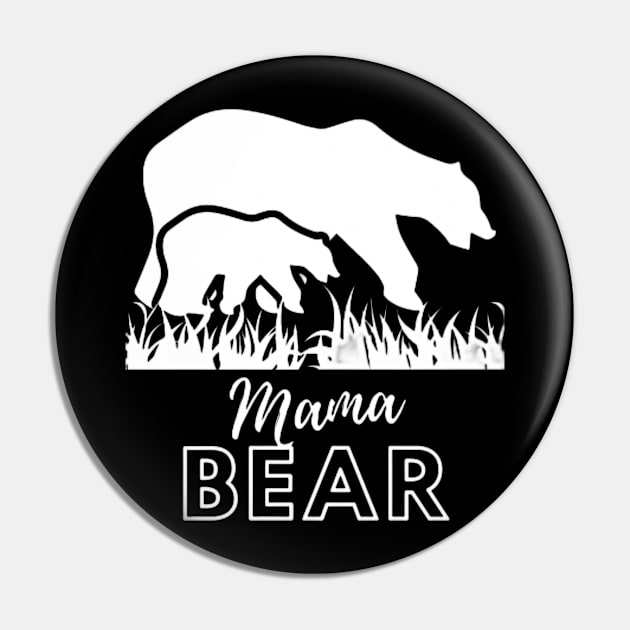 Mama Bear and Cub Mom Love Pin by Sams Design Room