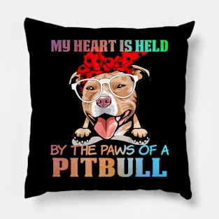 Cute pitbull Pillow