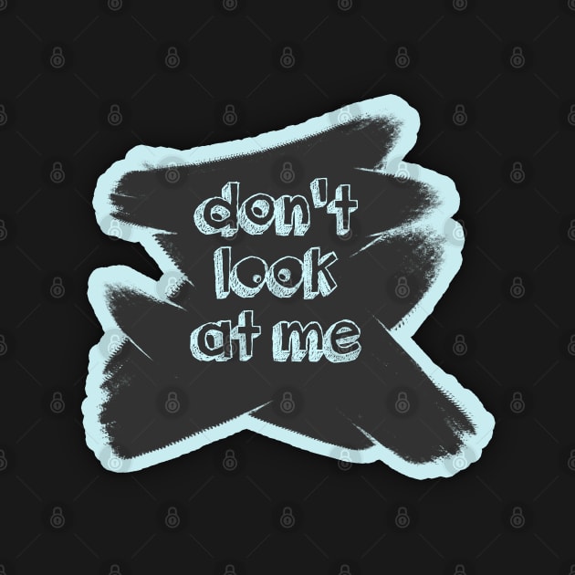 Don't look at me_01 by Eidzo