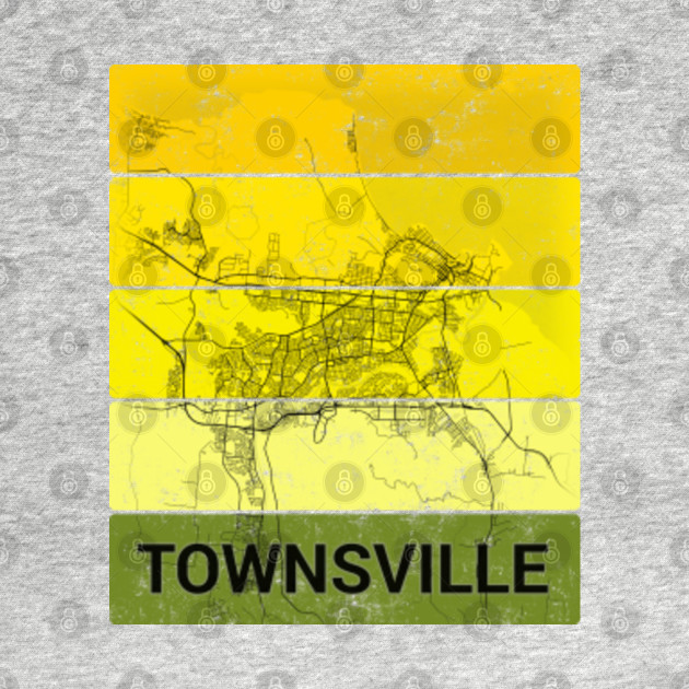Townsville Australia Queensland City Map Townsville Kids T Shirt Teepublic
