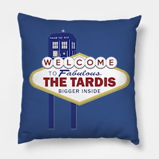 Welcome to Fabulous THE TARDIS Pillow