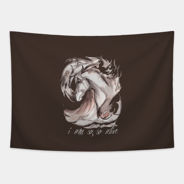 I am so, so alive Tapestry by RavensLanding