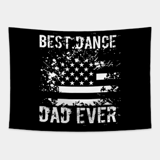 Best Dance Dad Ever Funny Dancer Father Tapestry