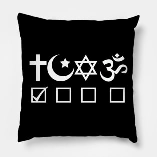 Choose Your Own Spiritual Path - Christianity Pillow