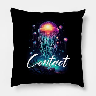 Jelly fish contact Pillow