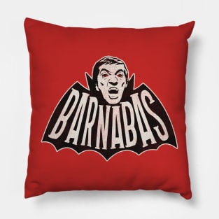 Barnabas Collins Vintage Dracula Vampire Horror Movie Pillow