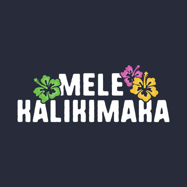 Discover Mele Kalikimaka Christmas T-Shirt Hawaiian Xmas Merry - Mele Kalikimaka - T-Shirts