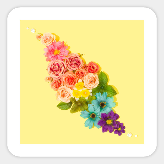 Rainbow Flowers