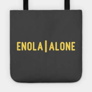 Enola Alone 2, mustard Tote