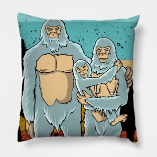 family big foot Pillow