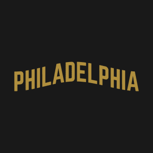 Philadelphia City Typography T-Shirt