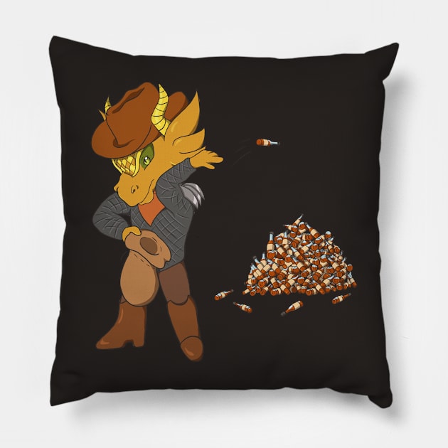 Whiskey Pile Pillow by AoD