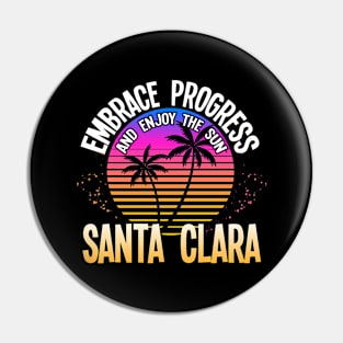 Santa Clara San Francisco United States Design Pin