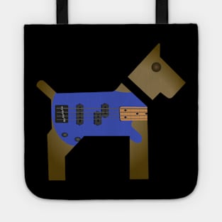 I like my guitar dogs Tote