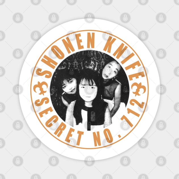 Shonen Knife as worn by kurt cobain Magnet by VizRad