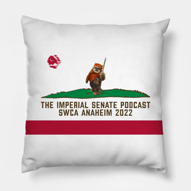 The Imperial Senate Podcast - #SWCA22 Pillow by The Imperial Senate Podcast