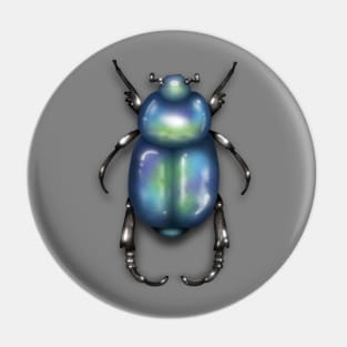Scarab beetle Pin