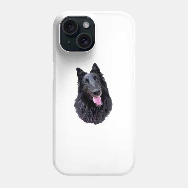 Belgian Shepherd Groenendael Phone Case by ElegantCat