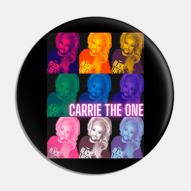 Neon Carrie Pin by carrietheone