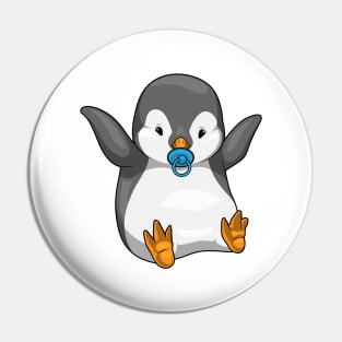 Penguin Baby Pacifier Pin