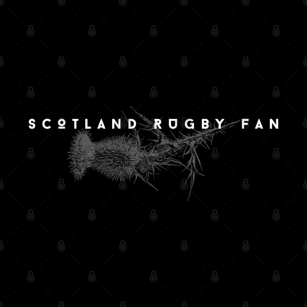 Minimalist Rugby #004 - Scotland Rugby Fan by SYDL