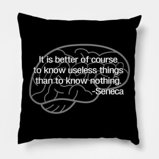 "It is better..." (dark) Pillow