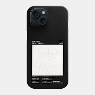 Jorge Drexler - Tinta y Tiempo Tracklist Album Phone Case