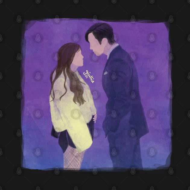 Business proposal FANART 01 - KangTae moo x Shin Ha ri by Giullia - Yeppeunyeppeun Art