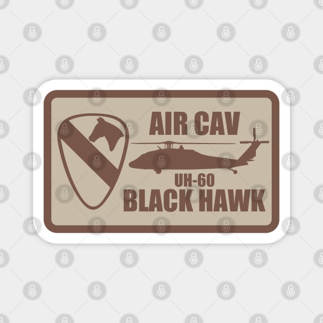 Air Cav UH-60 Black Hawk Magnet by TCP