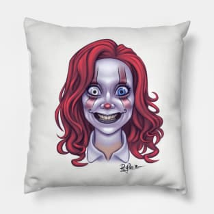 Crazy clown Pillow