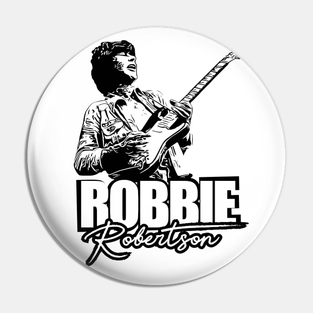 Robbie Robertson Pin by ArtMofid