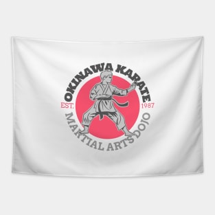 Okinawa Karate Tapestry