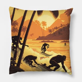 Sunset Surf Pillow