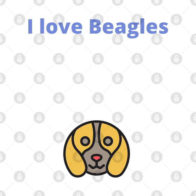 I love Beagles - Beagle by PsyCave