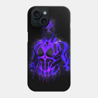 Black Panther - Purple Glow Phone Case