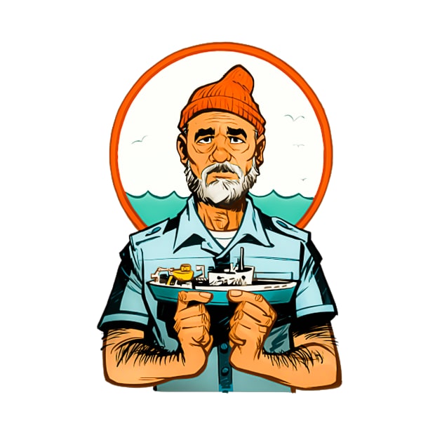 Steve Zissou by exhortsurprise