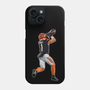 JaMarr Chase #1 Catch Power Phone Case